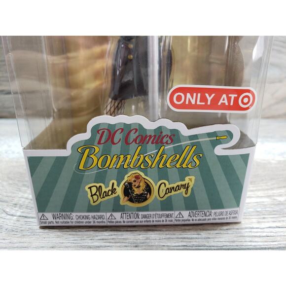 Funko DC Comics Bombshells Black Canary Figure Target - Picture 2 of 7